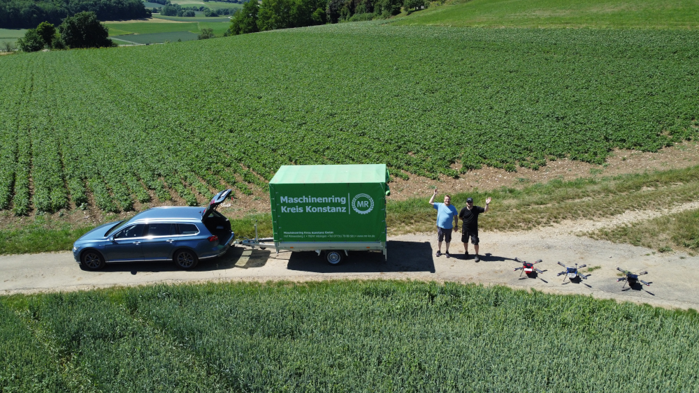 Drohnen-Service für die Landwirtschaft